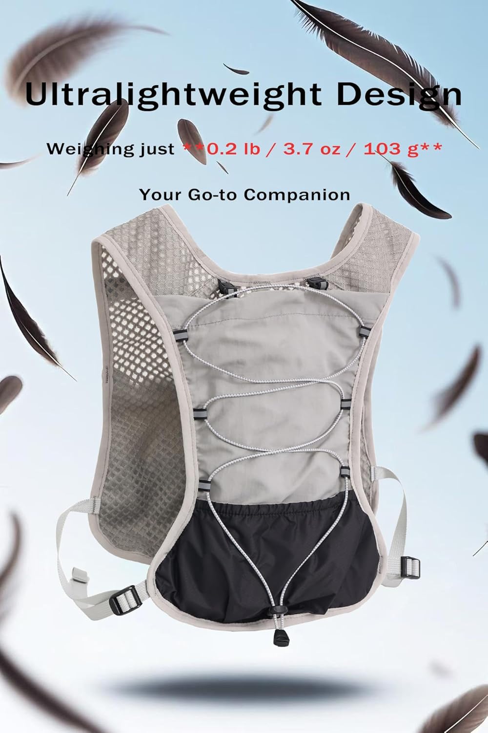 Ultra-Lichte Hydratatie Hardloopvest met 2L Waterreservoir – Dravien
