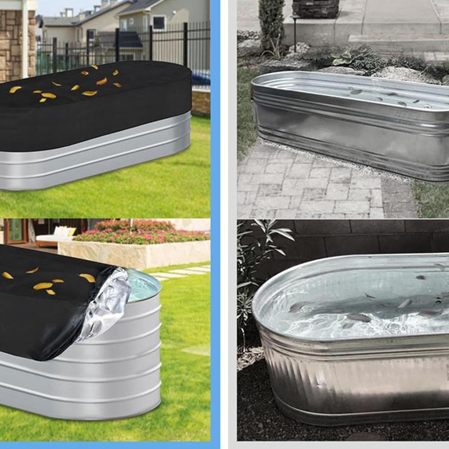 Waterdichte UV-bestendige Scheurvaste Beschermkap voor IJsbad Tank – Novyra
