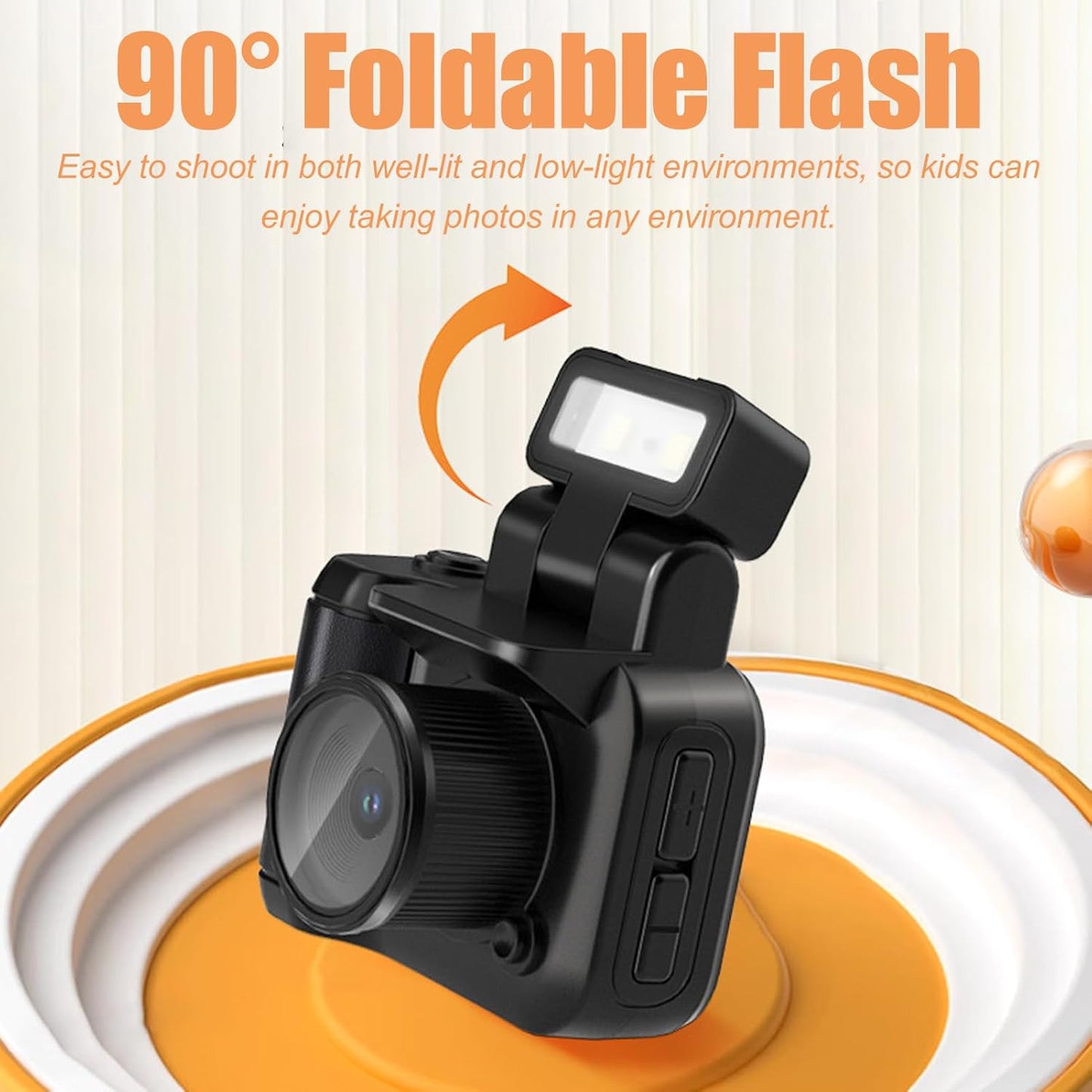Mini Sleutelhanger Digitale Camera met 1080P Video en Retro Ontwerp – Rivoma