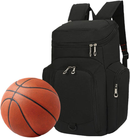 Heren Basketbal Rugzak – Grote 30L Sporttas met Waterdichte Bodem – Draycor