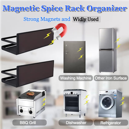 Magnetische Kruidenrekset zonder Boren – Vespera
