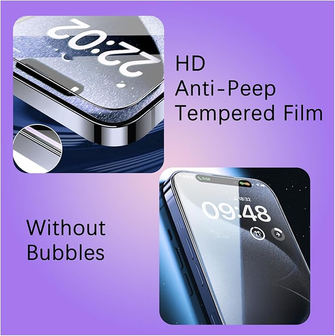 3-in-1 iPhone Screenprotector - iShield Privacy