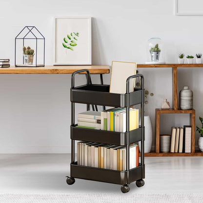 Rollende Utility Kar met Wielen & Handvat - Veyora