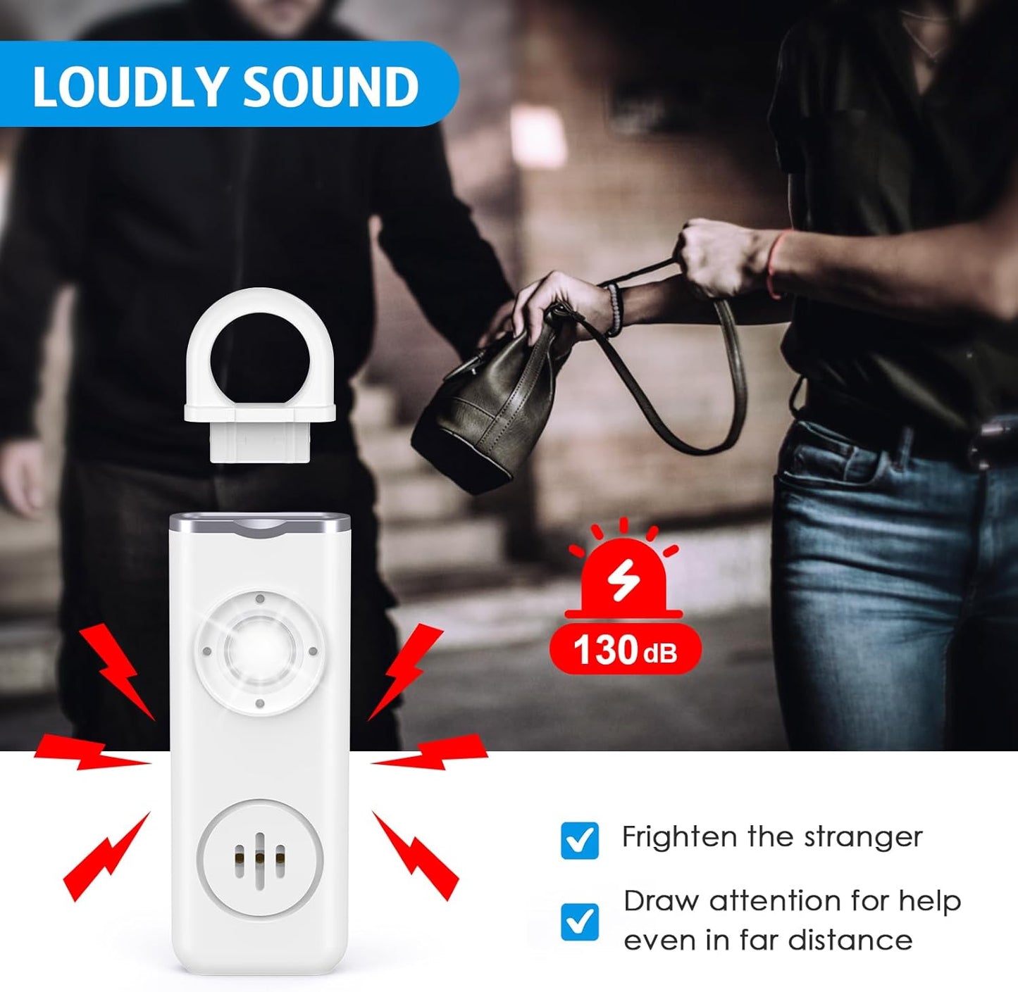 Persoonlijk Alarm Sleutelhanger – Veyora