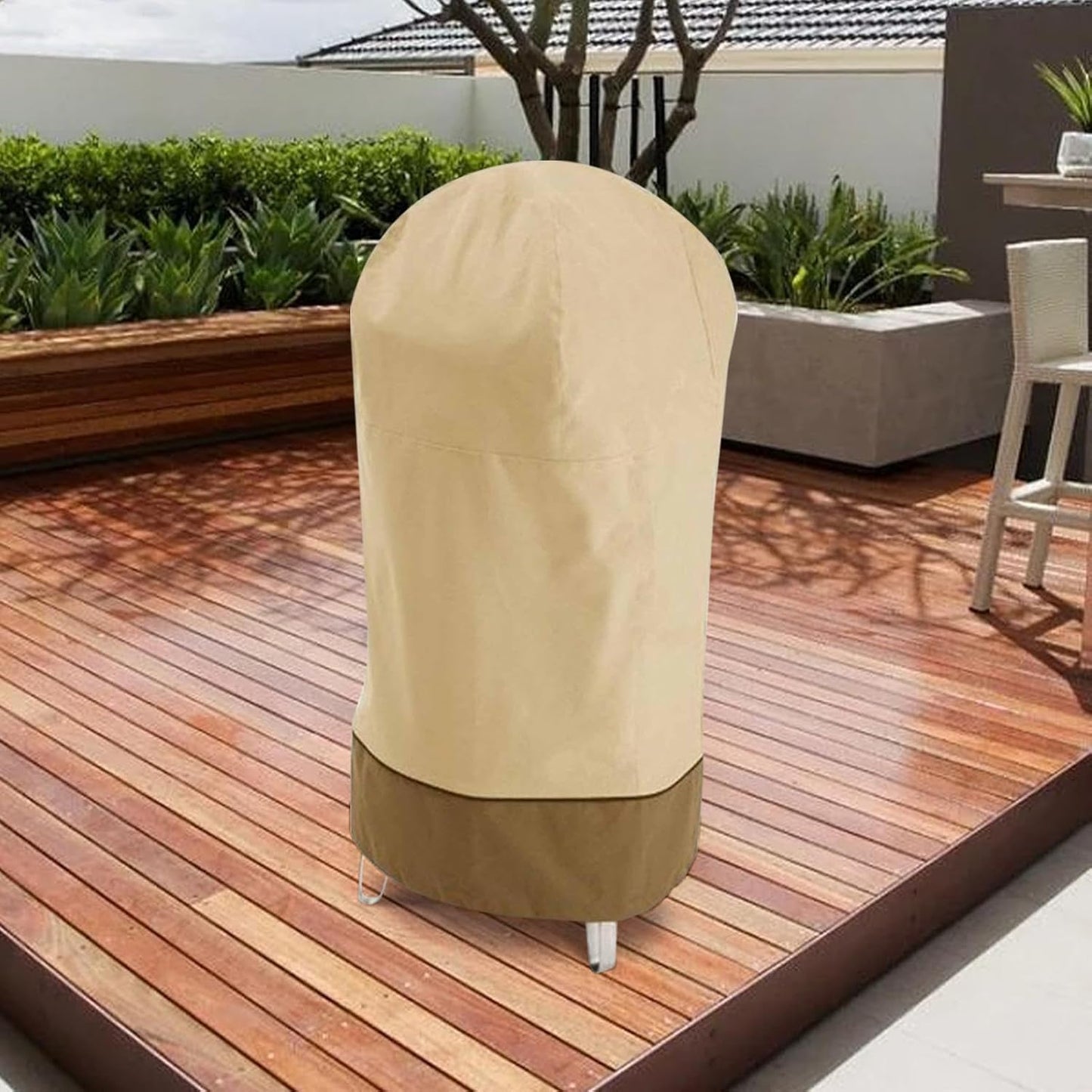 Waterdichte Oxford BBQ Rookkap met UV-bescherming – Bravoro