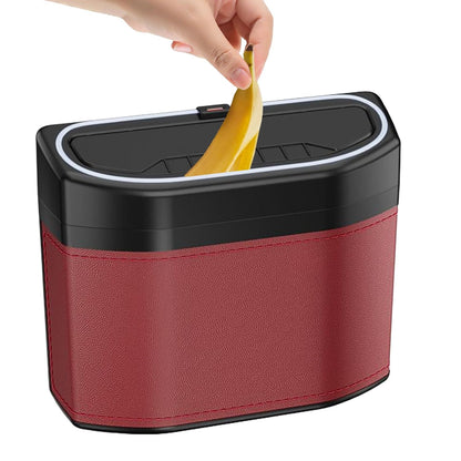 Geuroverproof Auto Vuilnisbak met Touch Light – Lurevo