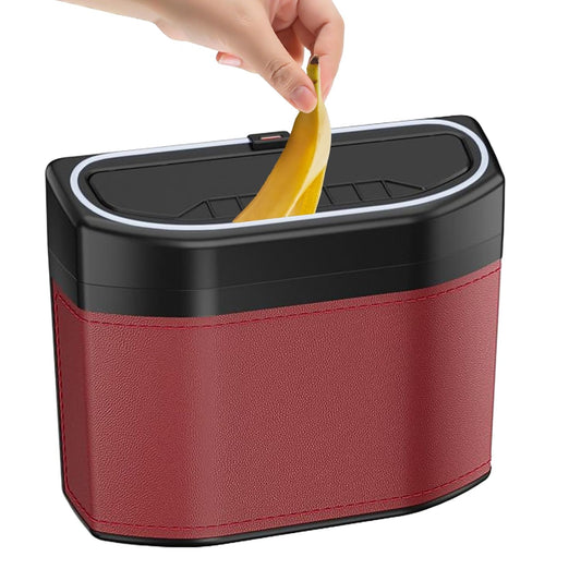 Geuroverproof Auto Vuilnisbak met Touch Light – Lurevo