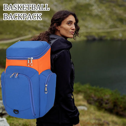 Heren Basketbal Rugzak – Grote 30L Sporttas met Waterdichte Bodem – Draycor