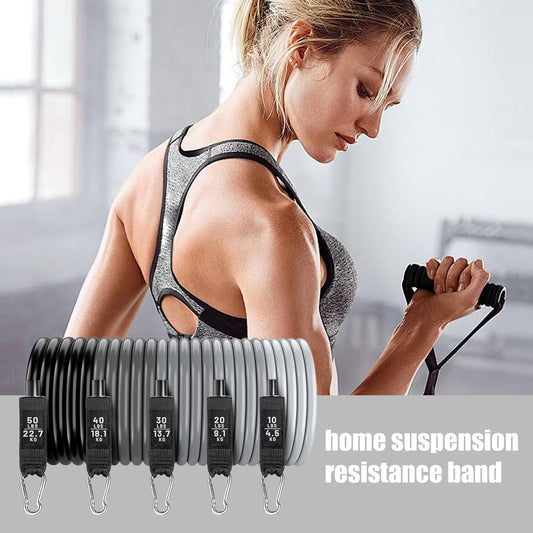Ophangbare Fitness Weerstandsbanden Set – Veltrix