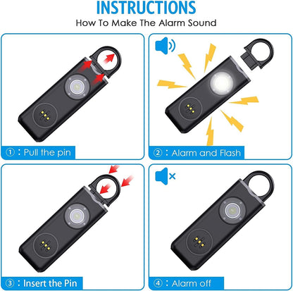 Persoonlijk Alarm Sleutelhanger – Veyora
