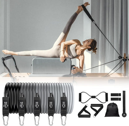 Ophangbare Fitness Weerstandsbanden Set – Veltrix