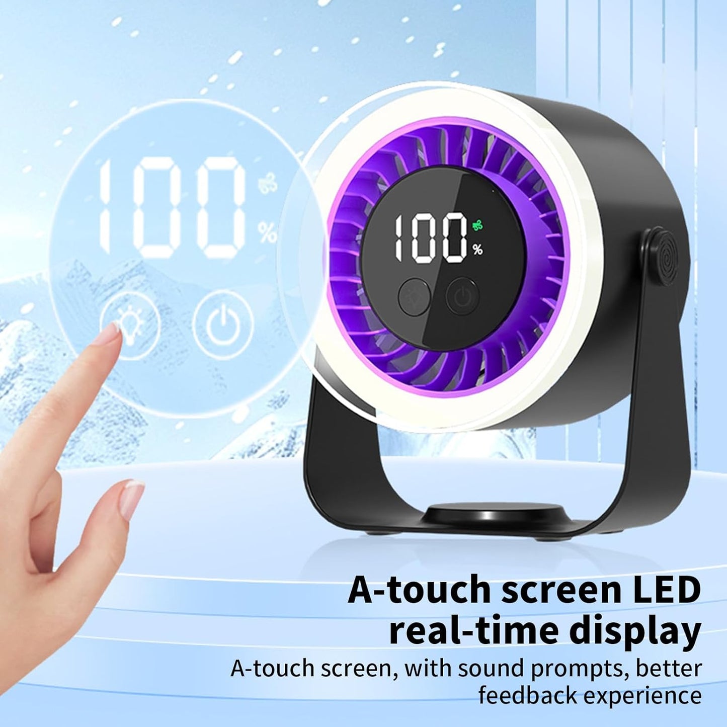 Stille Bureauventilator – Auralis