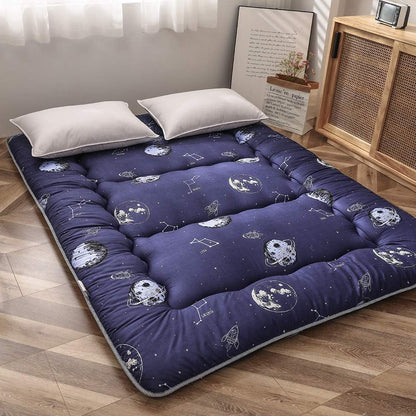 Vouwbare Japanse Futon Vloermatras met Geheugenschuimondersteuning – Arivon