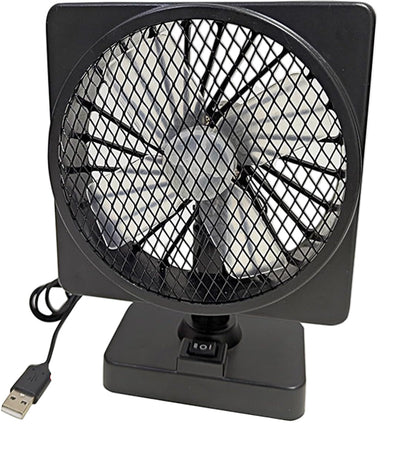 12V USB Luchtcirculator Auto Koelventilator met 360° Rotatie – Aurovent