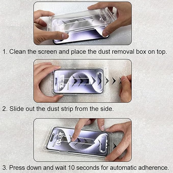 3-in-1 iPhone Screenprotector - iShield Privacy