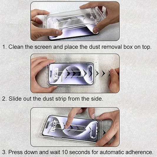3-in-1 iPhone Screenprotector - iShield Privacy