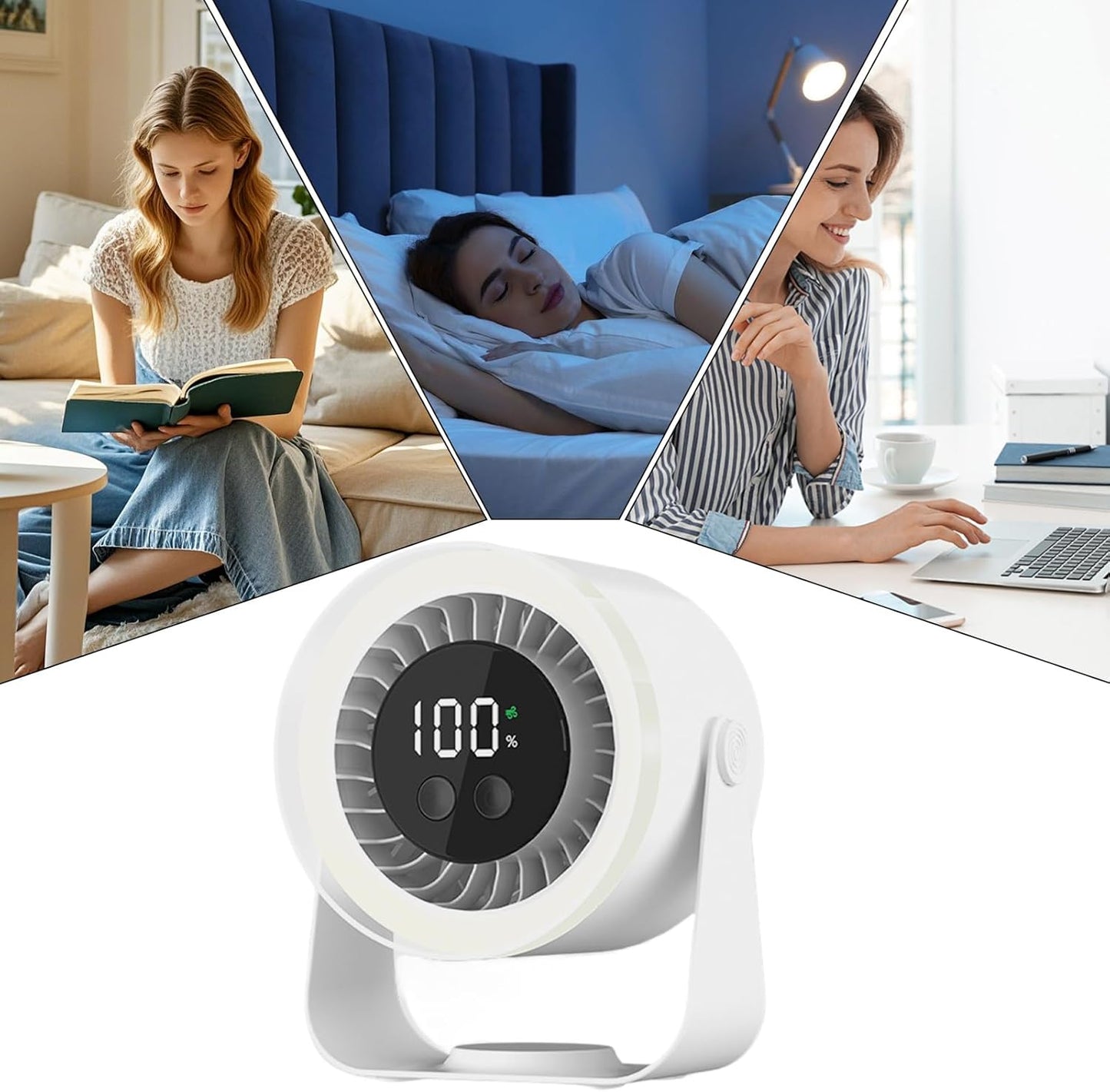 Stille Bureauventilator – Auralis