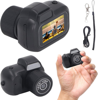 Mini Digitale Camera 1080P Kleuren Scherm en 100 Minuten Batterij – Lurevo