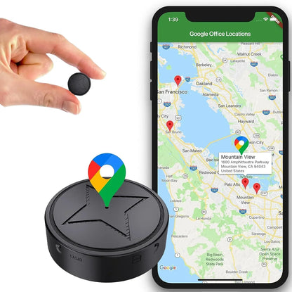 StealthTrack GPS Tracker met Sterke Magneet – Real-time Beveiliging Voor Auto, Scooter of Bagage