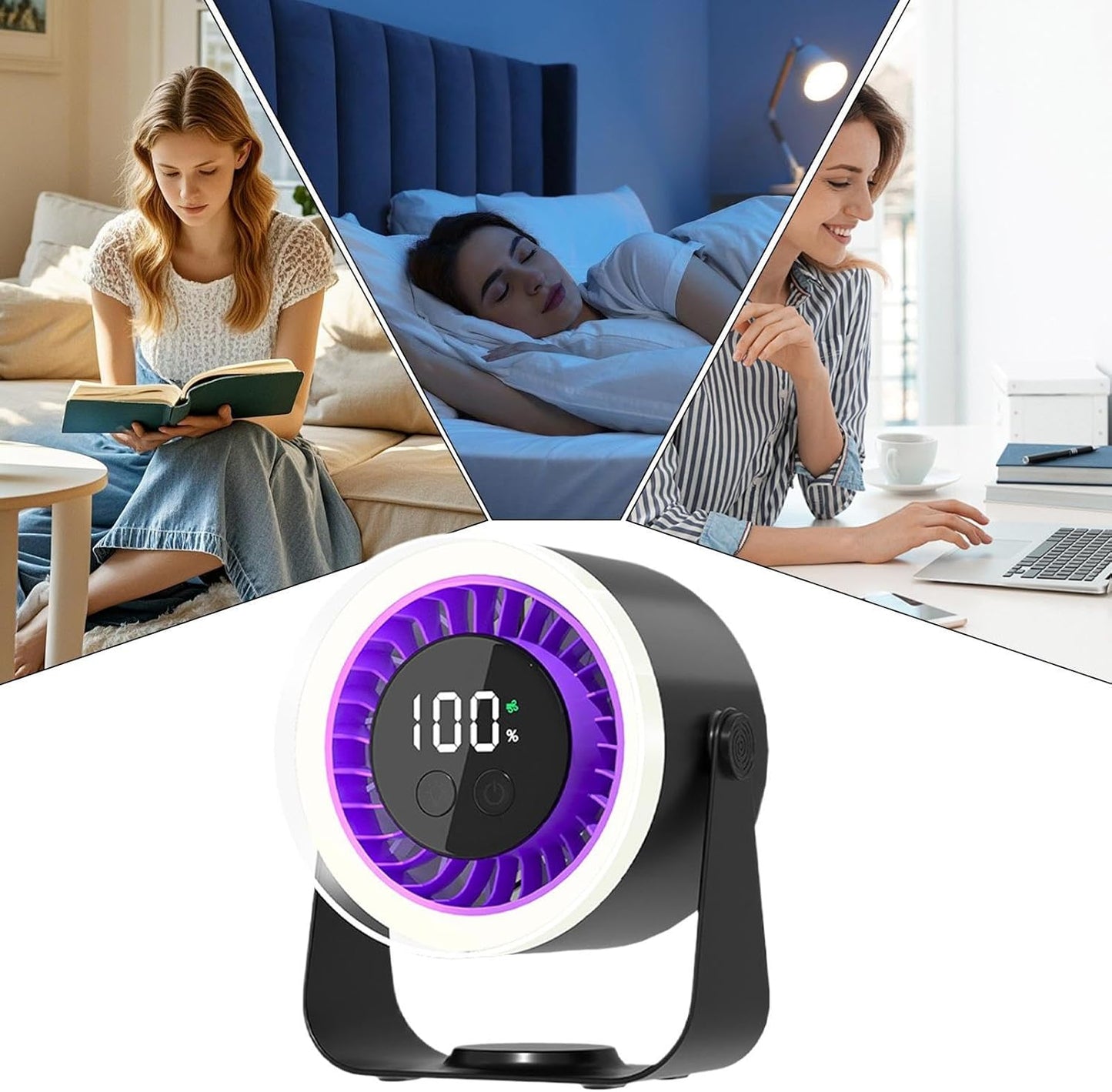 Stille Bureauventilator – Auralis