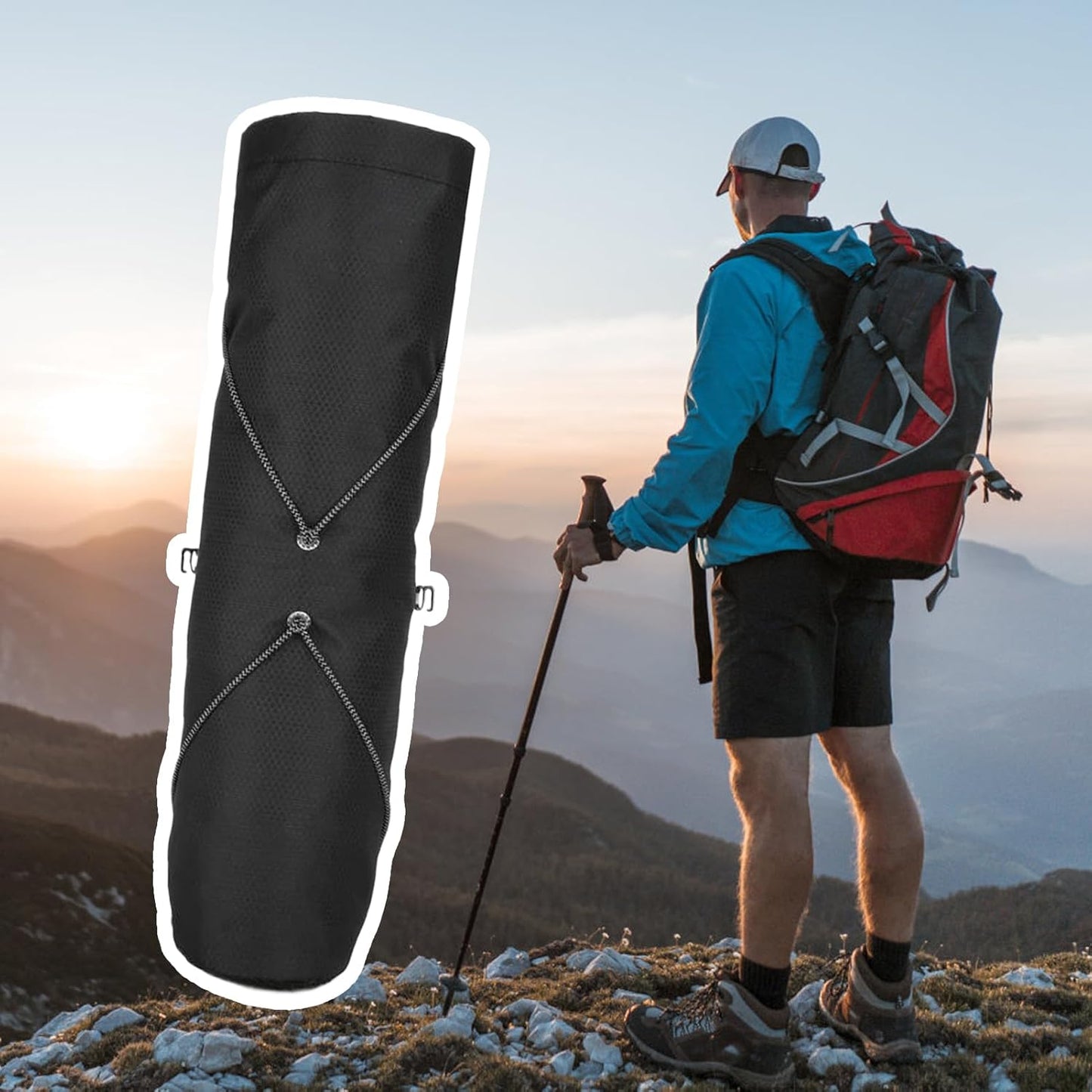 Lichtgewicht Trekkingstok Quiver Tas – Alvoryn