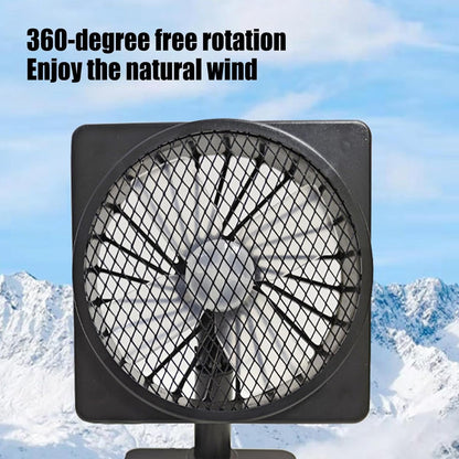 12V USB Luchtcirculator Auto Koelventilator met 360° Rotatie – Aurovent