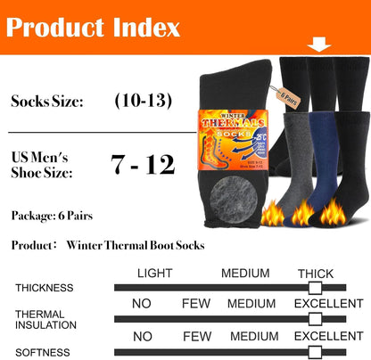 Winter Thermische Boot Sokken - HeatGrip