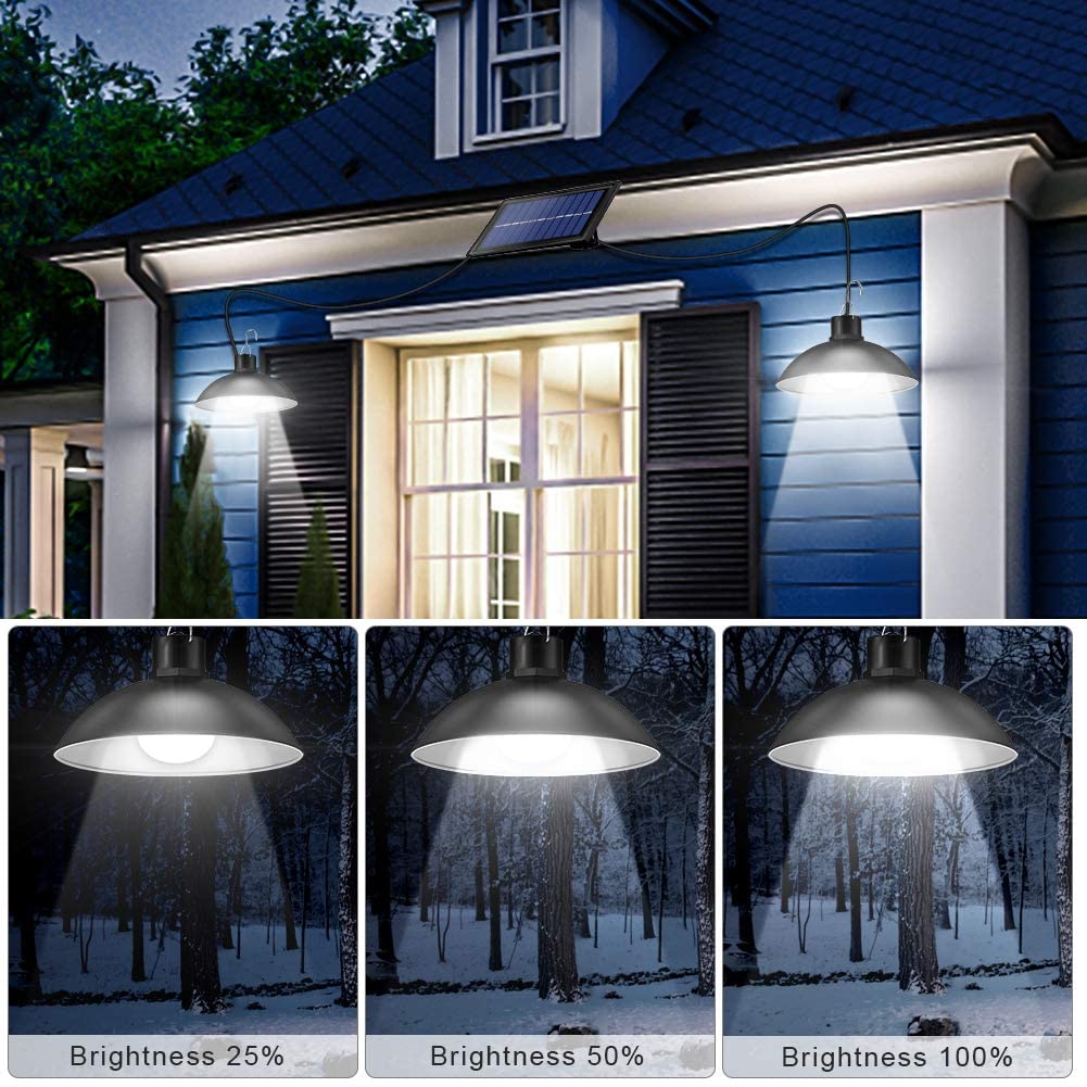 Draadloze Solar LED Lampenset met Afstandsbediening – TwinRay