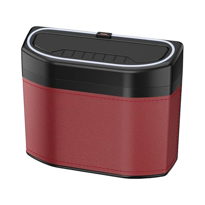 Geuroverproof Auto Vuilnisbak met Touch Light – Lurevo
