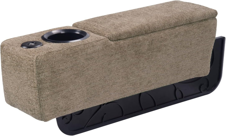 Multifunctionele Bankarmsteun met Draadloos Opladen – Modulux
