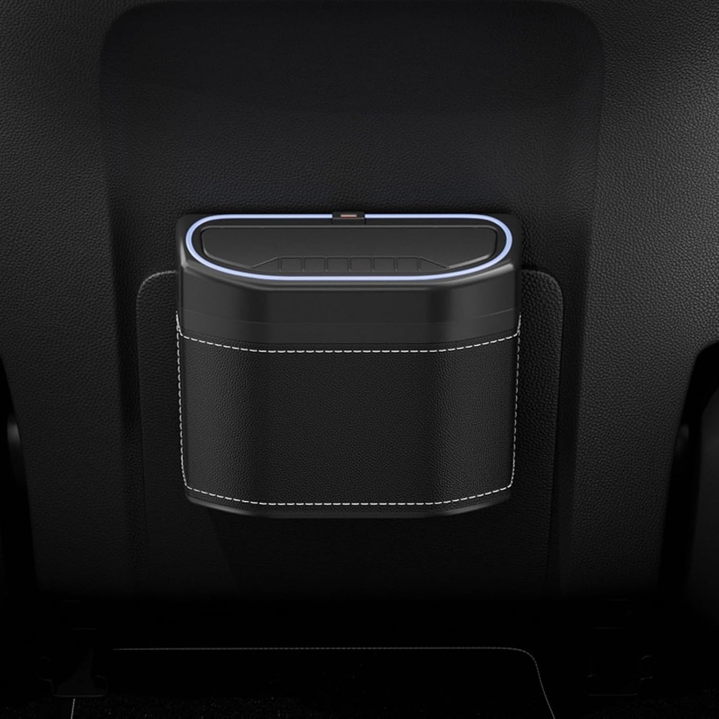 Geuroverproof Auto Vuilnisbak met Touch Light – Lurevo