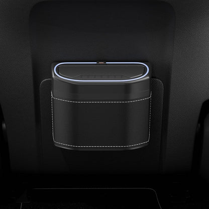Geuroverproof Auto Vuilnisbak met Touch Light – Lurevo