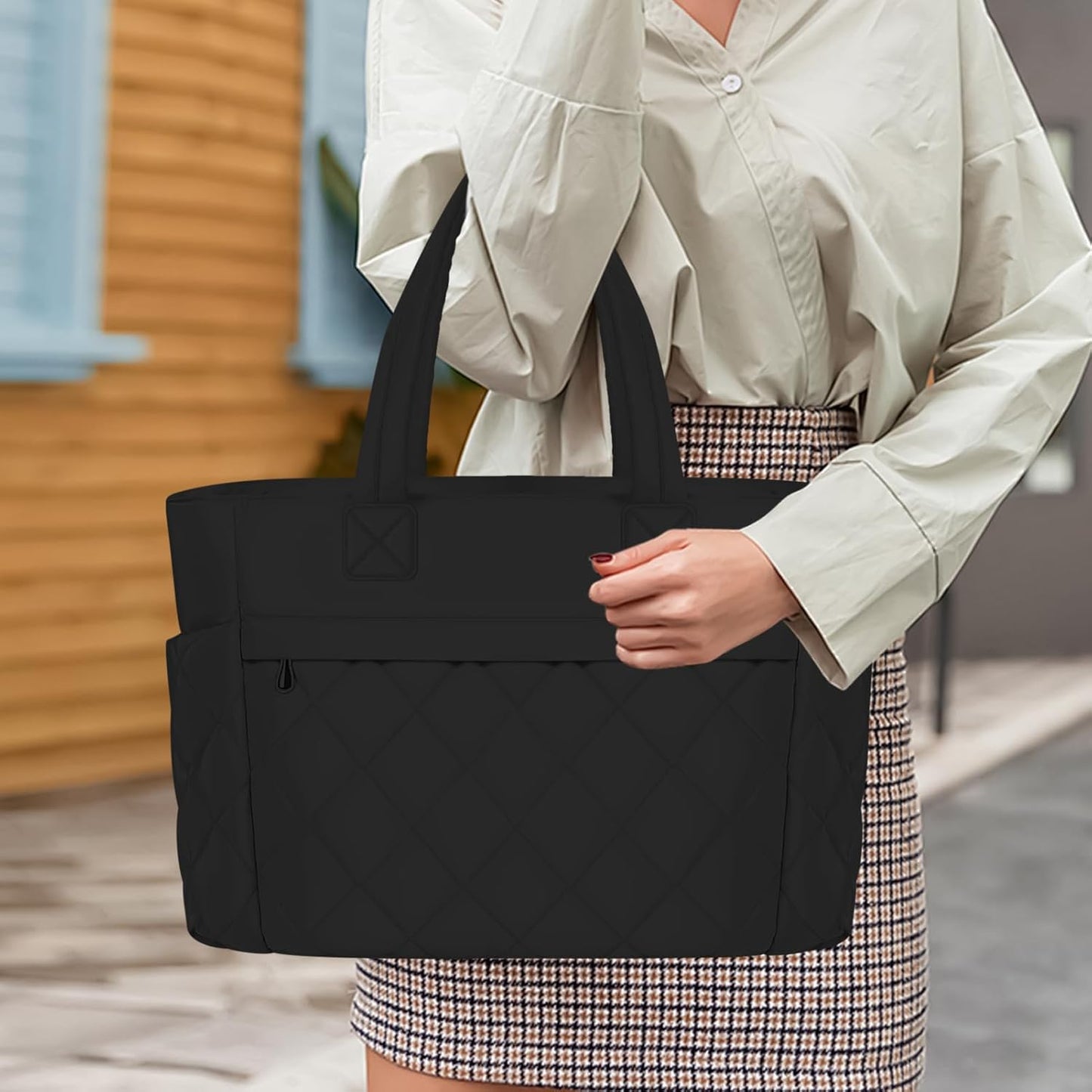 Professionele Compartimenten Werktas – Grote Capaciteit Laptoptas – Selvara