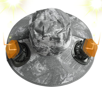 Zonneventilator Koelhut met UV-bescherming – Solvoro