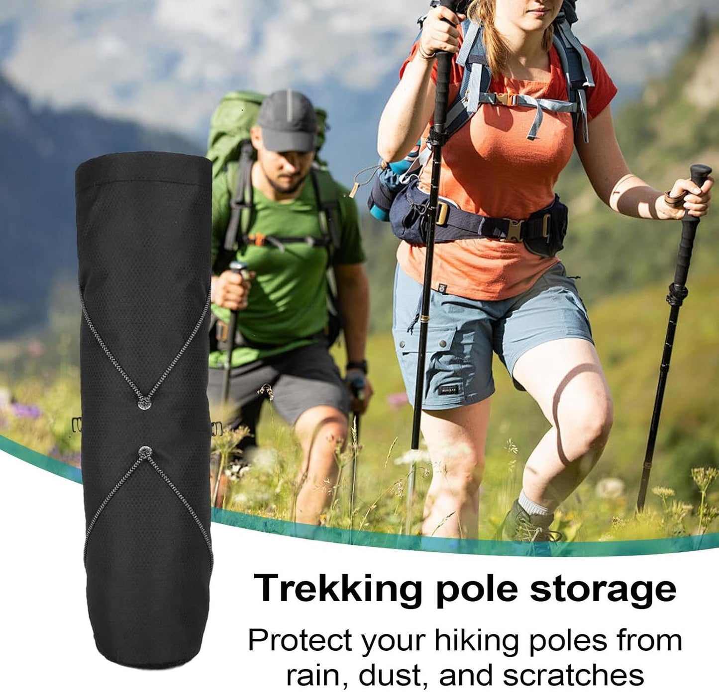 Lichtgewicht Trekkingstok Quiver Tas – Alvoryn