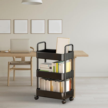 Rollende Utility Kar met Wielen & Handvat - Veyora