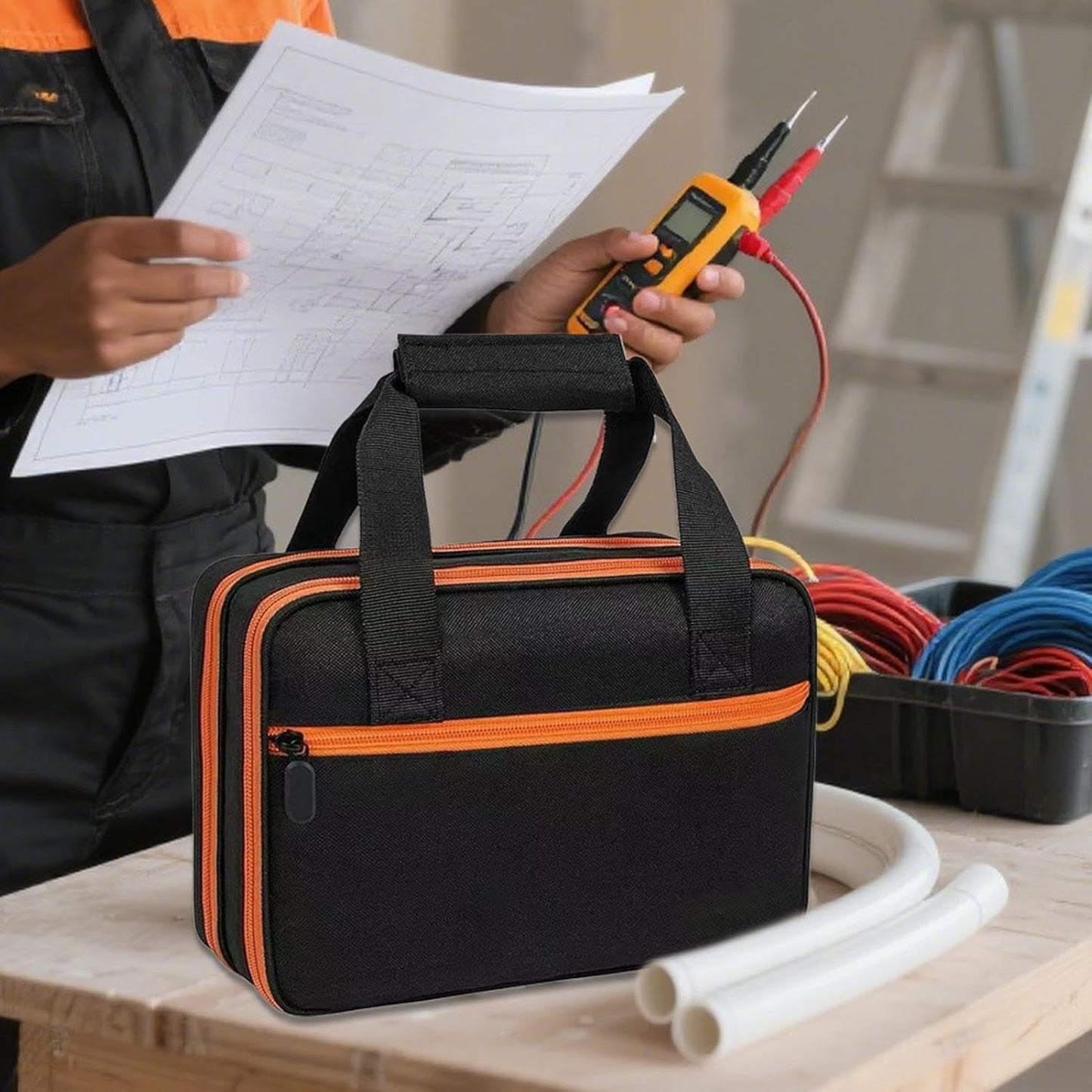 Waterdichte Opslagtas voor Elektrische Testers – Voltura