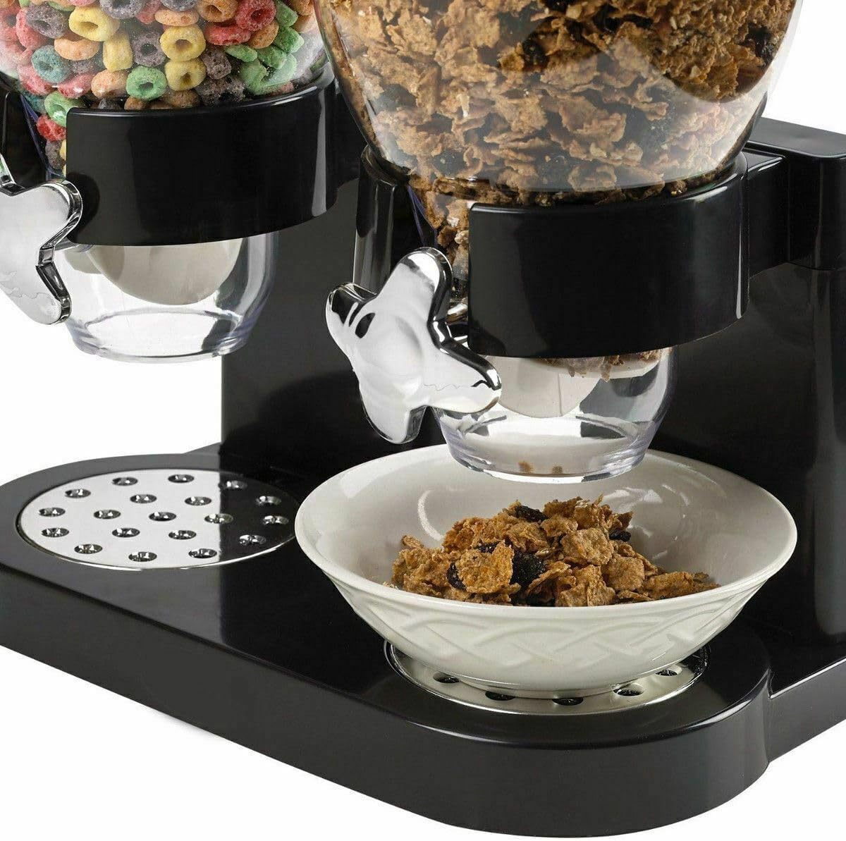 Dubbele Ontbijtgranen Dispenser – PortionMate