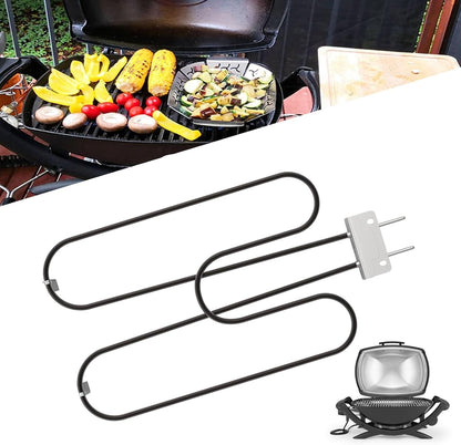 Hoge Vermogen RVS Grill Verwarmingsspoel 2200W voor Buiten Elektrische BBQ – Zeythra