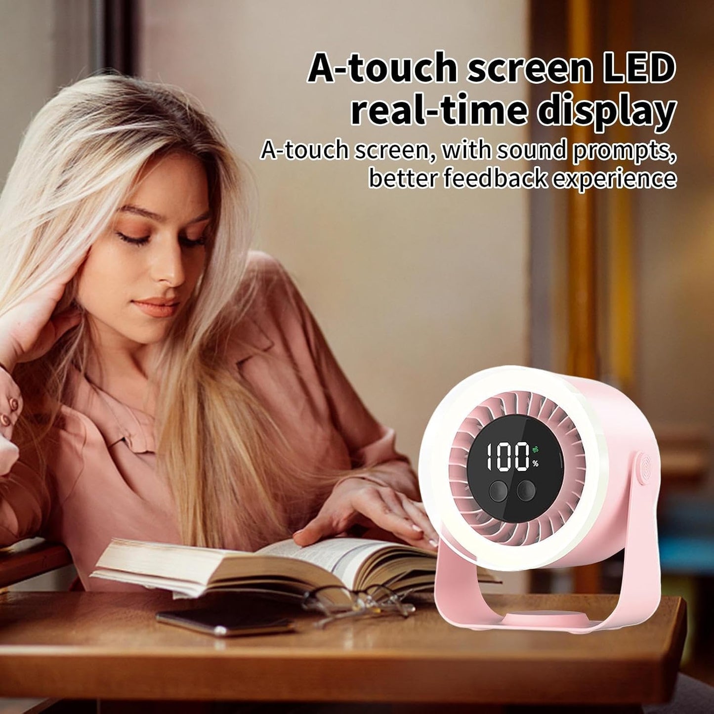 Stille Bureauventilator – Auralis