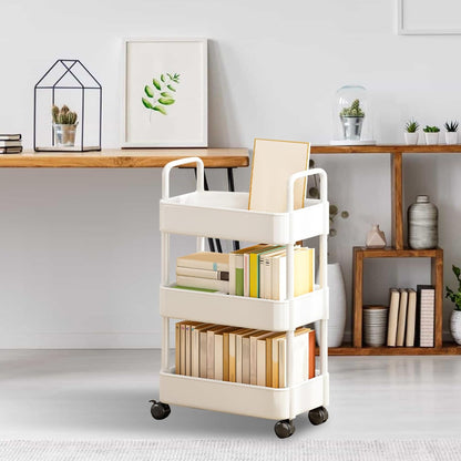 Rollende Utility Kar met Wielen & Handvat - Veyora