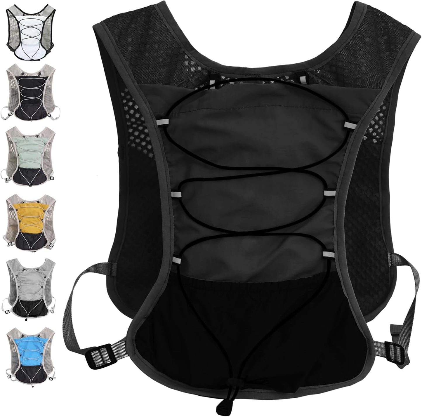 Ultra-Lichte Hydratatie Hardloopvest met 2L Waterreservoir – Dravien