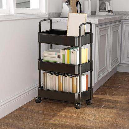 Rollende Utility Kar met Wielen & Handvat - Veyora