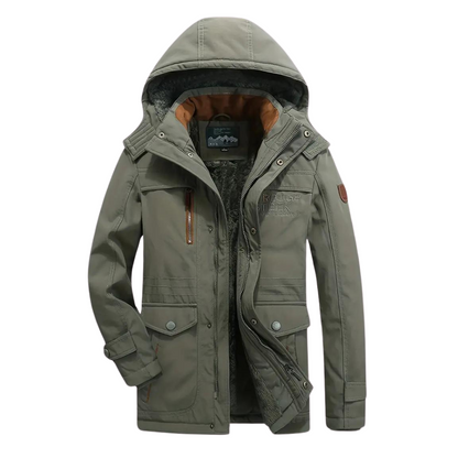 Heren Outdoorjack met voering | Waterdicht & winddicht – Kaspar