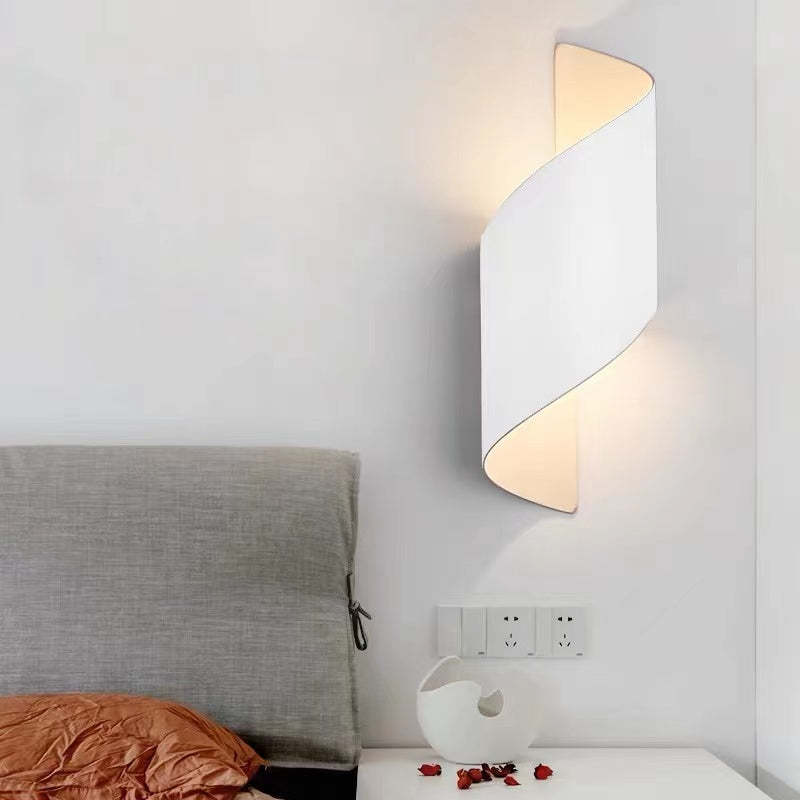 Moderne Spiraal LED Wandlamp - TwistLight