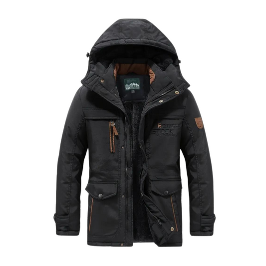 Heren Outdoorjack met voering | Waterdicht & winddicht – Kaspar