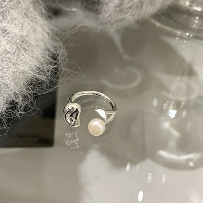 Parelboon Verstelbare Ring - Elin