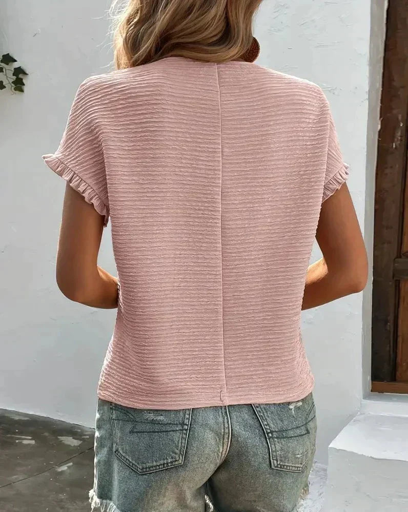 Zacht Katoenen Dames T-shirt – Élodie