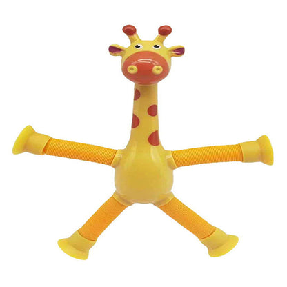 Flexibel Giraffe Speelgoed met Zuignap - StretchyGiraffe