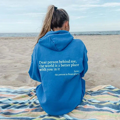 Stijlvolle Hartverwarmende Dames Hoodie - Aurora
